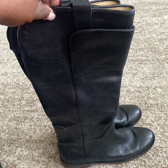 Frye Paige Tall Riding Boots 8 - Picture 7 of 14